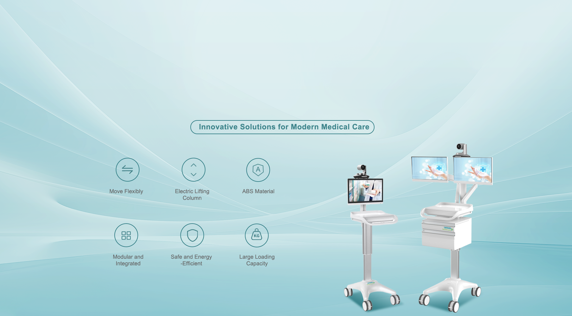 Urovo T3 Series Medical Telemedicine Mobile Station